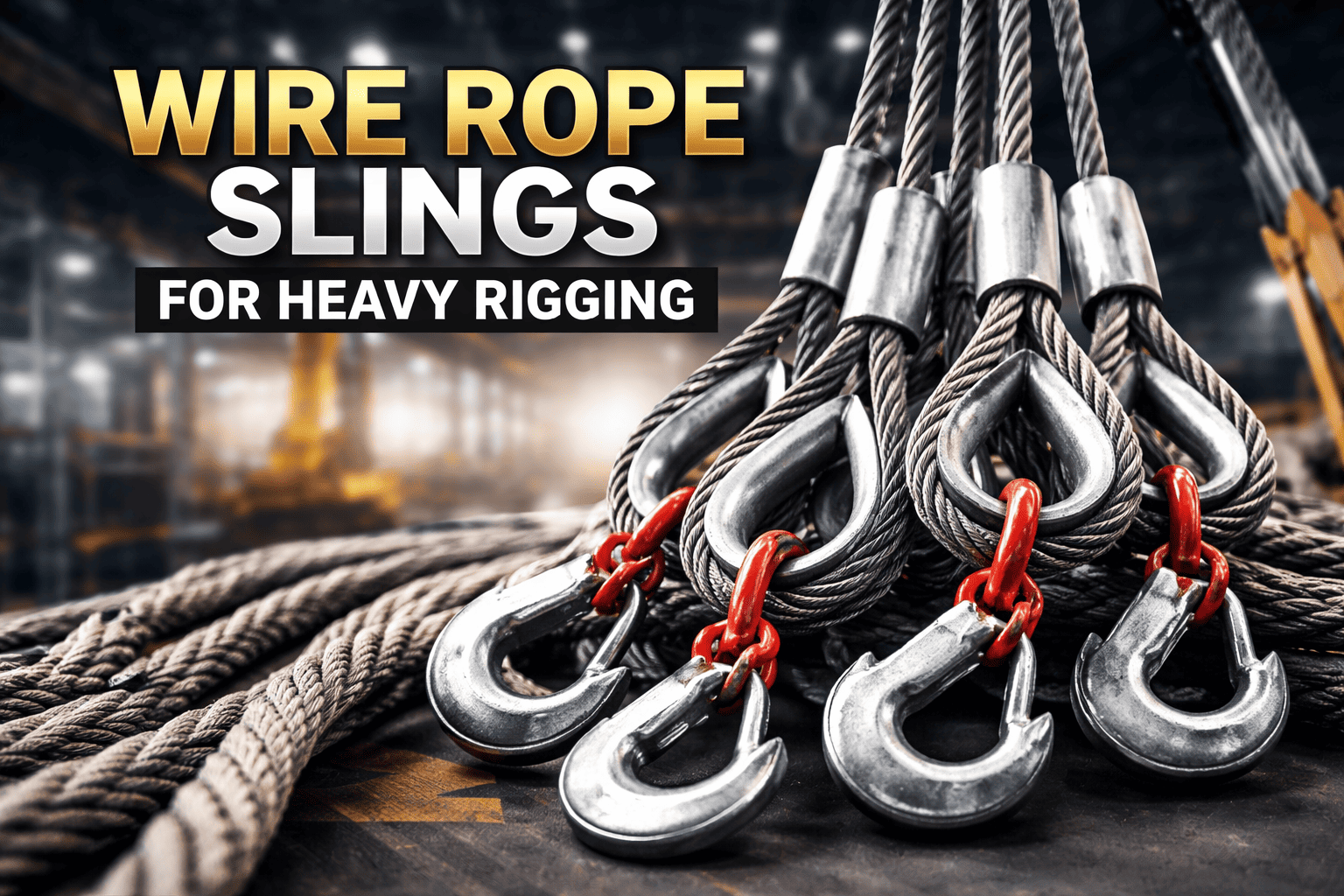 Why Wire Rope Slings Are Still the #1 Choice for Heavy Rigging